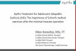 ApiFix treatment for Adolescent Idiopathic Scoliosis (AIS): The importance of Schroth method exercises after the minimal invasive operation