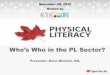 Active for Life: Who's who in the physical literacy sector