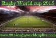 Watch Rugby Worldcup 2015 Live coverage