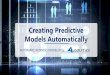 Predictive Models Built Automaticaly