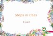 Steps in class