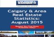 Calgary Real Estate Market Report August 2015