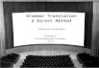 Grammar Translation and Direct Method