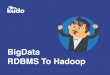SQOOP - RDBMS to Hadoop