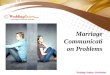 Marriage Communication Problems