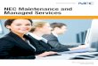 NEC Maintenance and Managed Services