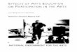 effects of arts education on participation in the arts