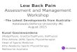 Low Back Pain Assessment & Management workshop | KDU | International Research Council | August 2015
