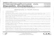 Clearinghouse on Health Indexes, No. 1 (1990)