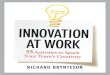 INNOVATION AT WORK 55 Activities to Spark Your Team's 