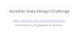 eCitizen Sensible-Data Design Challenge