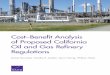 Cost-Benefit Analysis of Proposed California Oil and Gas Refinery 