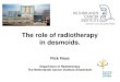 The role of radiotherapy in desmoids