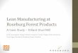 Lean Manufacturing At Roseburg Forest Products - PTF BPI