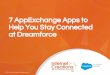 7 AppExchange apps to help you stay connected at Dreamforce
