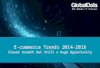 GlobalDots - E-commerce Trends 2014-2018 Slower Growth But Still a Huge Opportunity