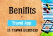 Benefits of Travel Mobile Application