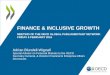 OECD Parliamentary days 2016 - Finance and Inclusive Growth (Part 2)