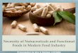 Necessity of Nutraceuticals and Functional Foods in Modern Food Industry