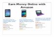 Earn Money Online with Amazon