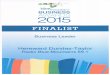 BUsiness Leader Finalist, 2015 Blue Mountains Regional Business Chamber Awards