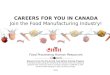 Alternative Careers in Food Processing
