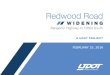 Redwood Road Widening February 2016 Open House Presentation