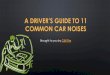 A Driver’s Guide to 11 Common Car Noises