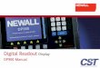 Newall DP900 DRO Display manual