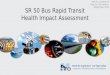 SR50 Bus Rapid Transit Health Impact Assessment