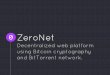 ZeroNet Presentation