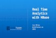 Real-time analytics with HBase