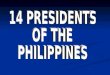 Presidents of the Phillipines