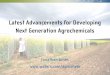 Latest Advancements for Developing Next Generation Agrochemicals