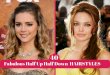 45 fabulous half up half down hairstyles to make you look perfect