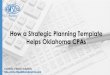 How a Strategic Planning Template Helps Oklahoma CPAs (SlideShare)
