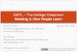 CIRTL Spring 2016 The College Classroom Meeting 1 - How People Learn