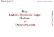 Buy Latest Womens Tops Online Shopping