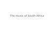 The music of south africa
