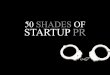 50 Shades of Startup PR