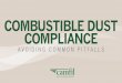 Combustible Dust Compliance: Avoiding Common Pitfalls