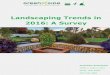 Landscaping Trends in 2016: A Survey