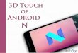 Android N's 3D Touch