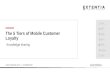 The 5 Tiers of Mobile Customer Loyalty-- Get Closer to your Customer
