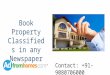 Property ads in all indian newspapers