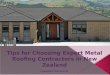 Tips for Choosing Expert Metal Roofing Contractors in New Zealand