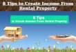 How to create income from rental property  - Tips by cloud property management