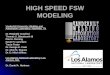 high speed friction stir welding process modeling - Research