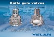 Knife gate valves - Velan