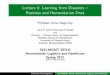 Lecture 6: Learning from Disasters -- Business and Humanitarian 